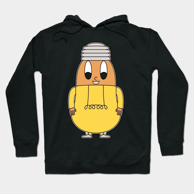 Lightbulb Egg Hoodie by M.-P.-Mueller